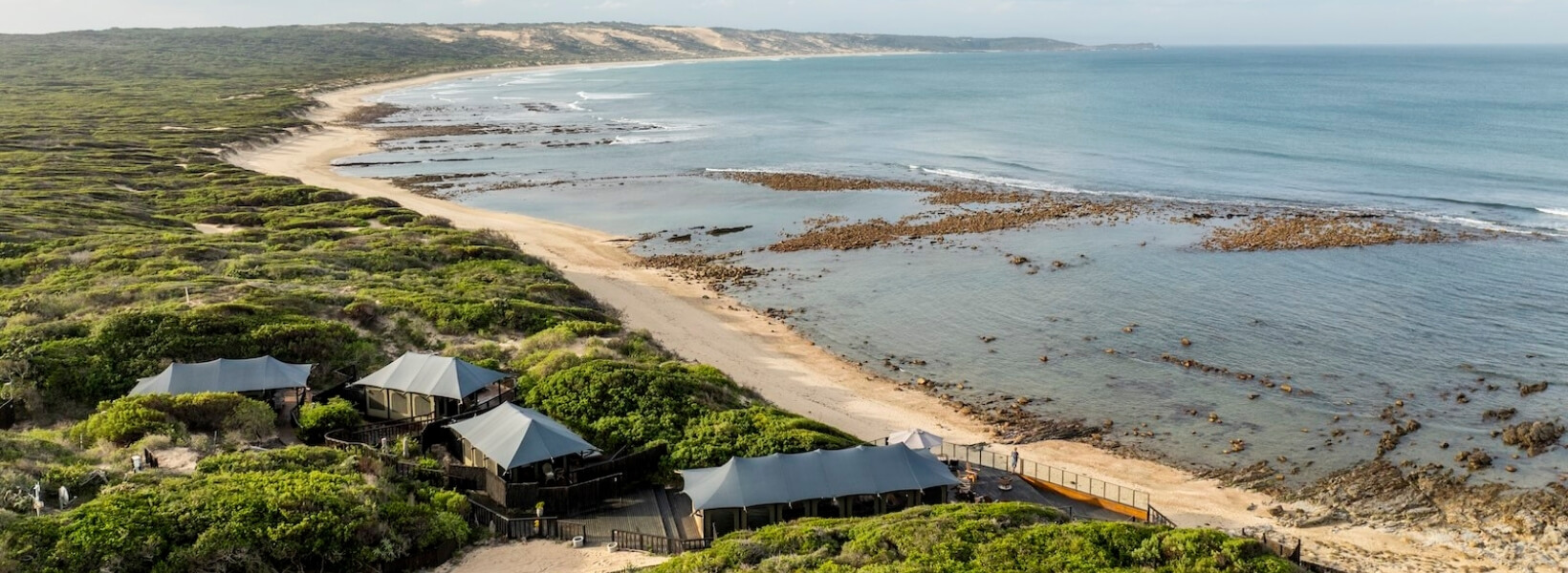 Glamping at Kanon Private Nature Reserve - Places To Stay In The Garden Route - Self-Catering Accommodation 1640 x 600 - 1