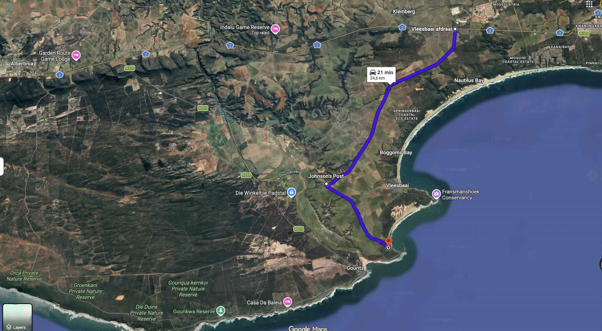 Gouritz river bridge closed – Alternate directions to Kanon Private nature Reserve 2 Gouritz river bridge closed - Alternate directions to Kanon Private nature Reserve 2